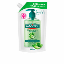 Vervangverpakking zeep - SANYTOL - 500 ml - Antibacterieel - Hypoallergeen - Gemengd