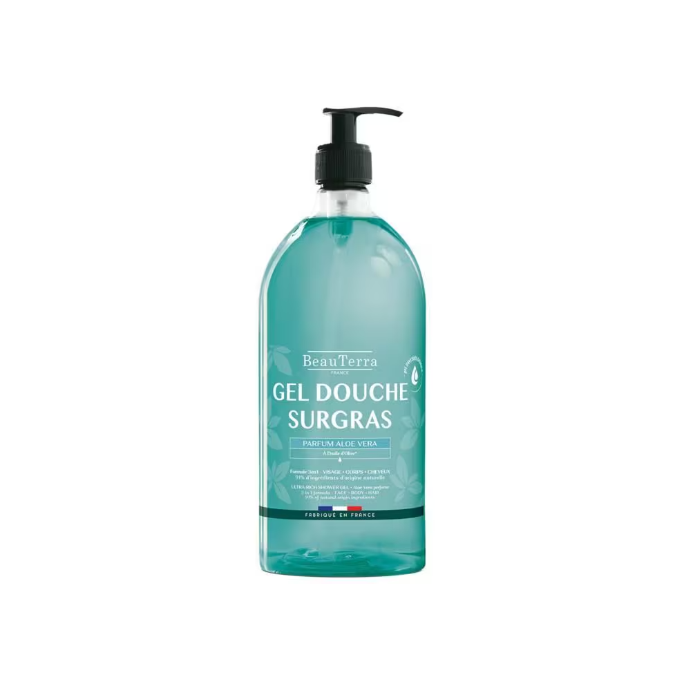 Beauterra Shower Gel Aloe Vera 1000 Ml