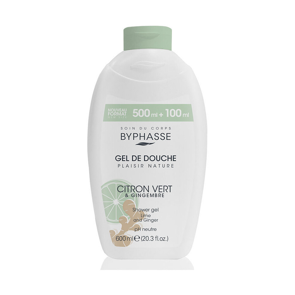 Byphasse Citron Vert & Ginger Shower Gel 600 Ml