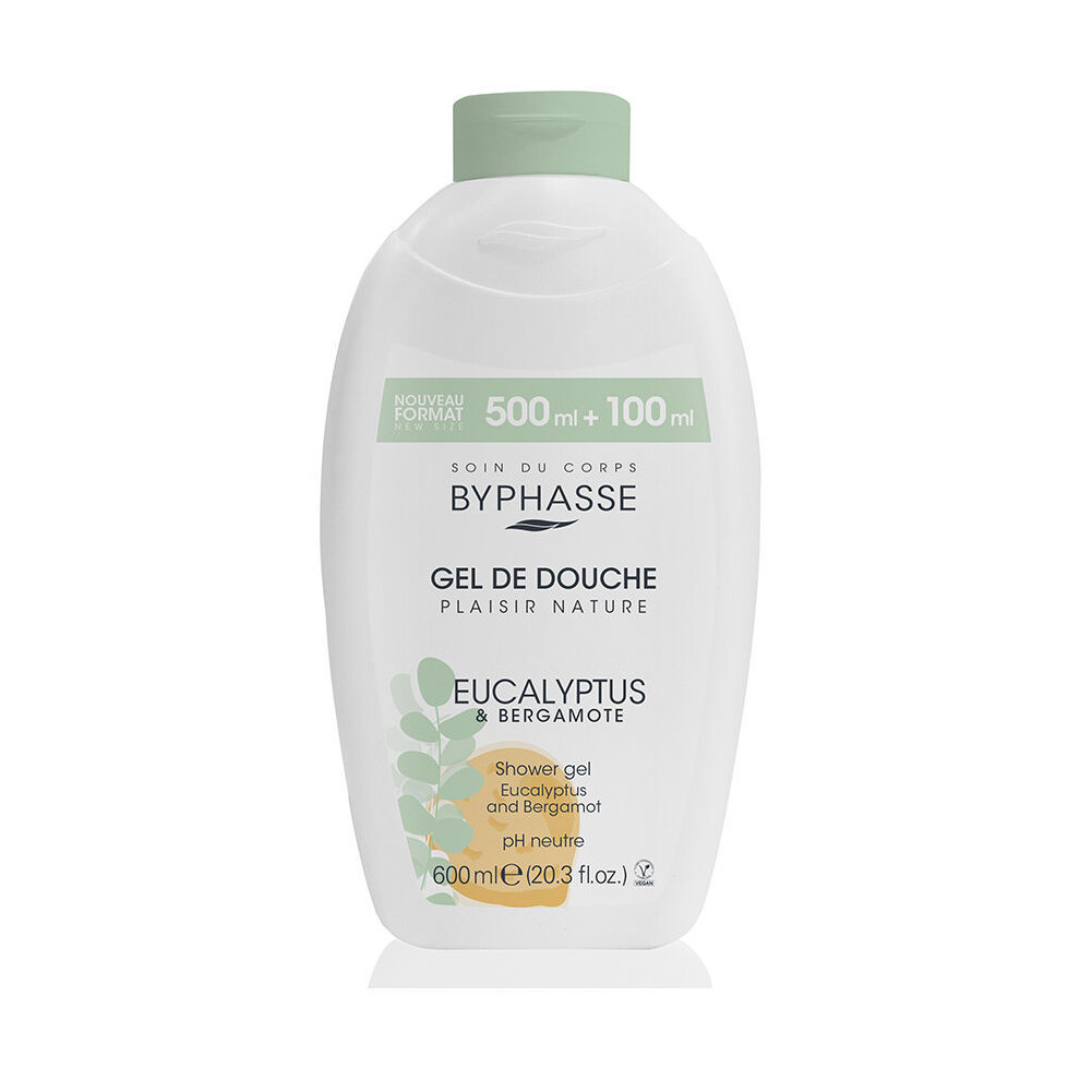 Byphasse Eucalyptus & Bergamote Shower Gel 600 Ml