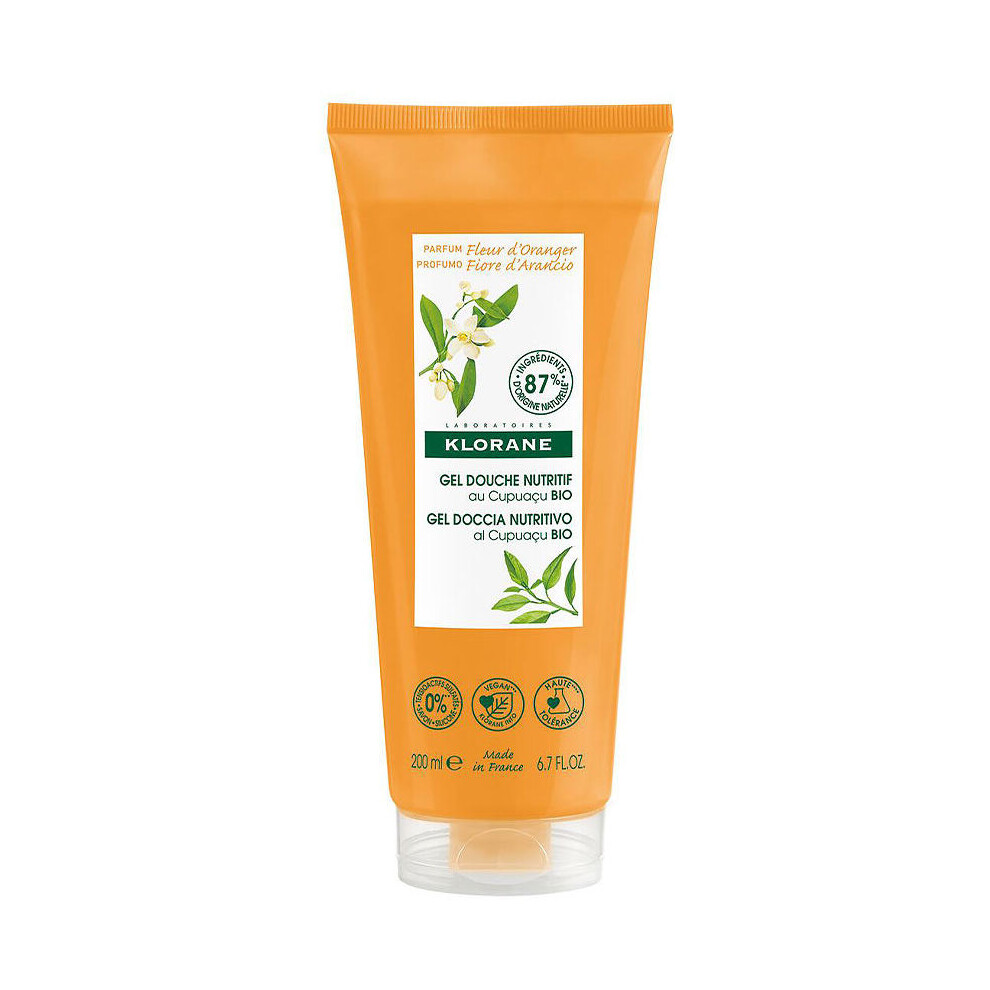 Klorane Unisex Orange Blossom Shower Gel 200 Ml