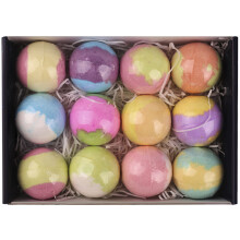 Bolas de baño - PALOMA BEAUTIES - 12 piezas - Efervescentes - Aromas variados