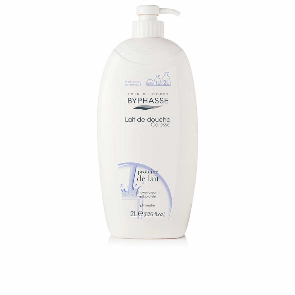 Byphasse Shower Gel Caresse Gel De Ducha Milk Protein 2 L