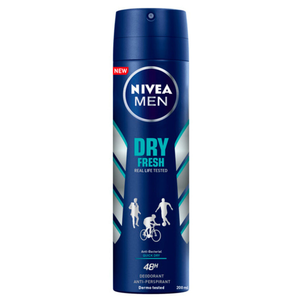 Nivea Spray Deodorant Dry Fresh (200 Ml)