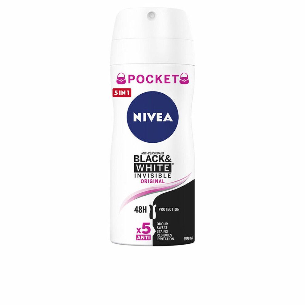 Nivea Black/White Spray Deodorant & 100 Ml
