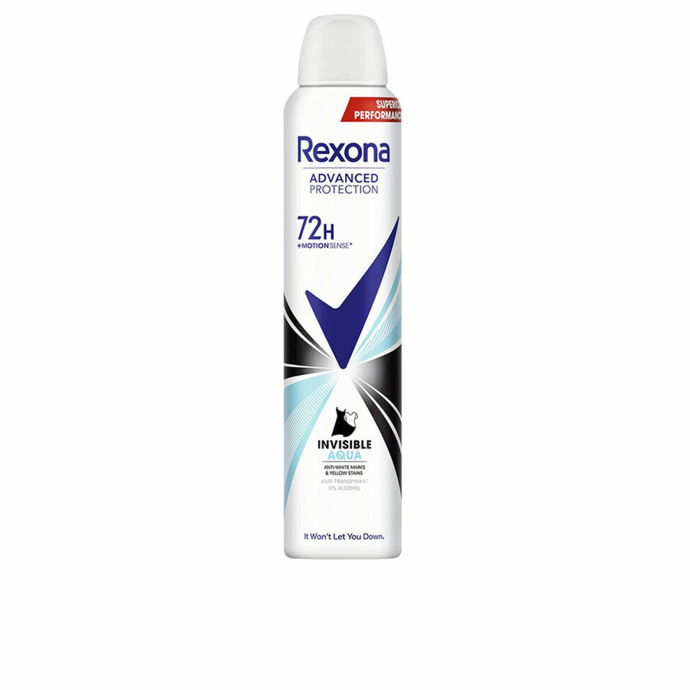 Rexona Spray Deodorant Invisible Aqua 200 Ml