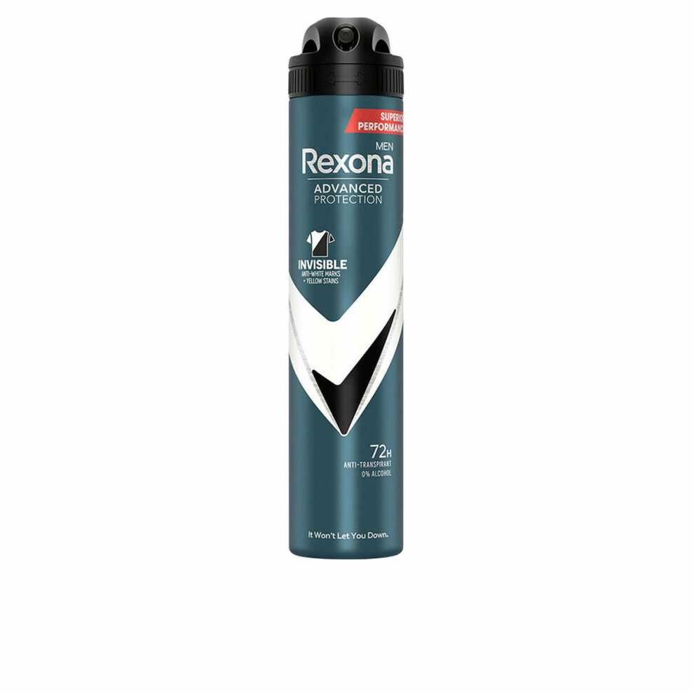 Rexona Men's Spray Deodorant Invisible 200 Ml