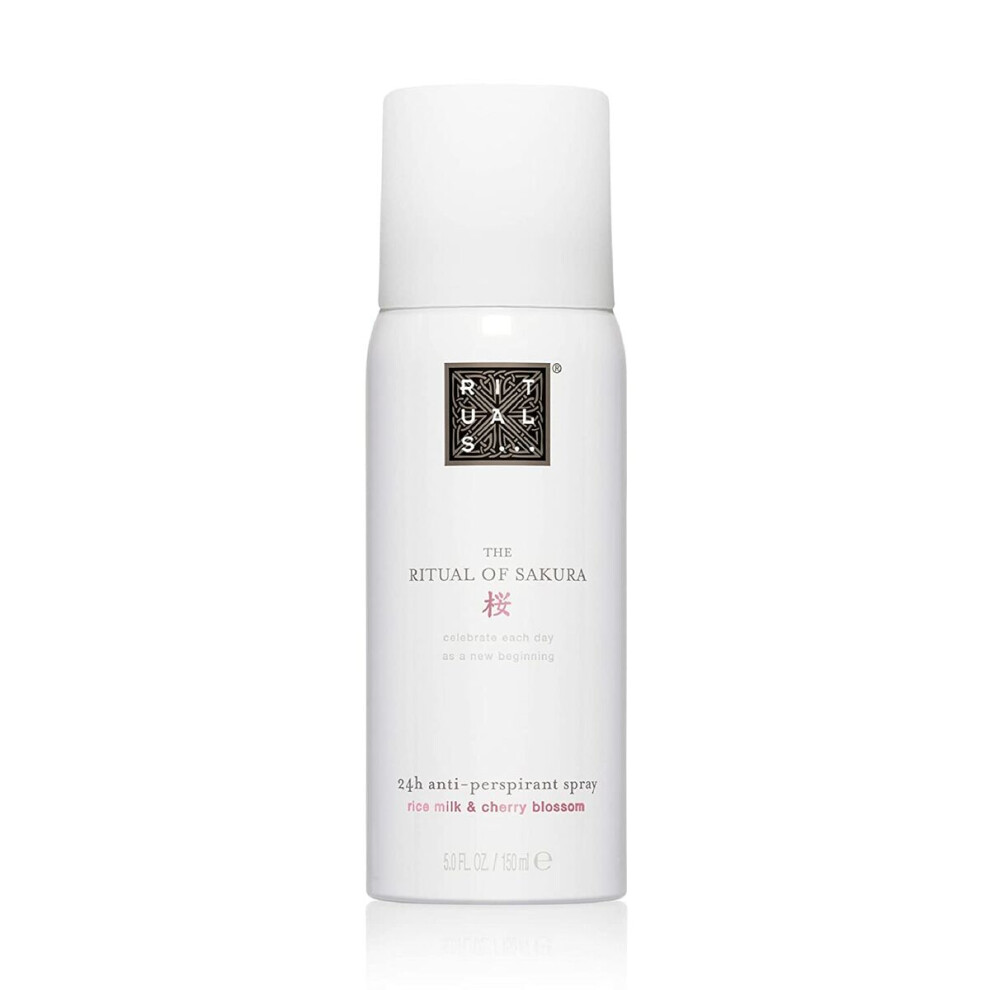 Rituals - The Ritual Of Sakura Floral Cherry Blossom & Rice Milk 24H Anti-Perspirant Spray (150Ml) - Image 5