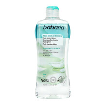 BABARIA Démaquillant Biphase Eau Micellaire Aloe Vera - 400ml