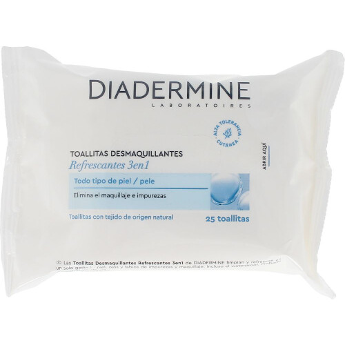 Make-up Remover Wipes normal-combination skin Diadermine 25 units