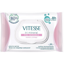 Tri-Mineral Piel Sensible cleansing wipes Vitesse 25 units