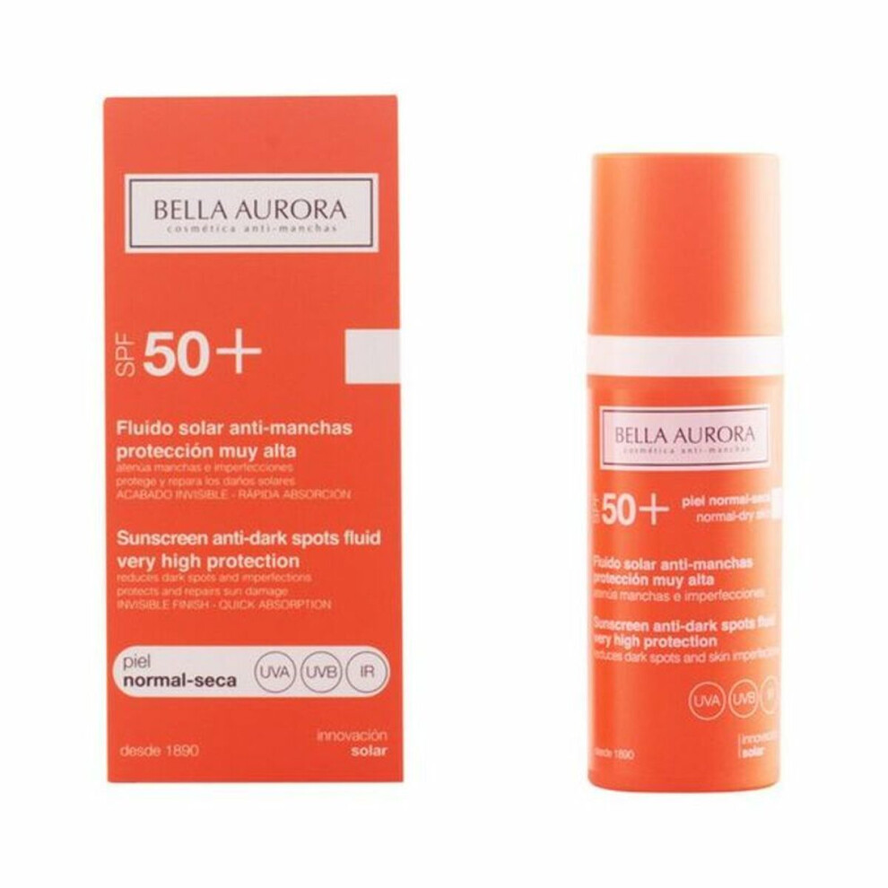 Bella Aurora Brown Anti Spot Sun Lotion Spf +50 2526108 Spf 50+ 50 Ml