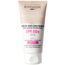 IKÄÄNTYMISVASTAINEN KASVOCRÈME VÄRILLÄ SPF50+ #vaalea 50 ml
