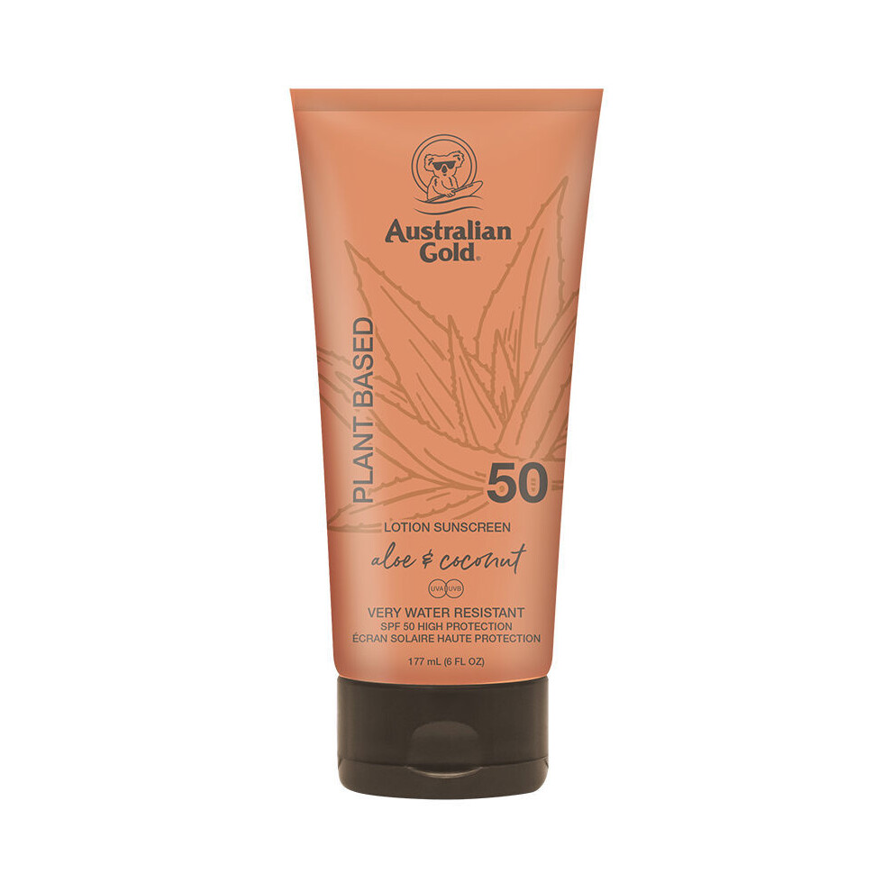 Body Sunscreen Spf50 Australian Gold Aloe & Coco 177 ml