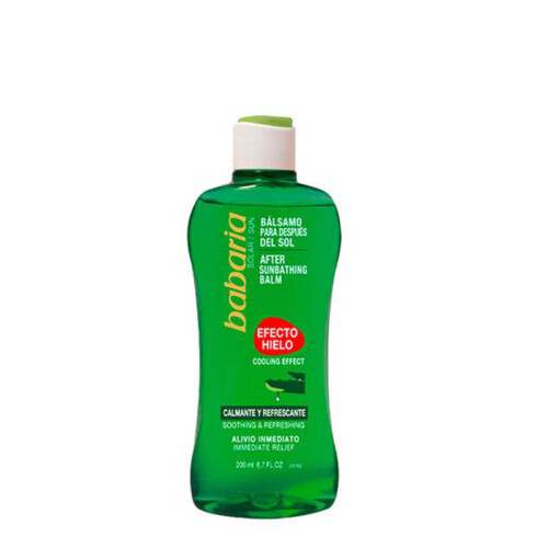 After Sun - Babaria - Effet Glaçon - Aloe Vera - 200 ml - Unisexe
