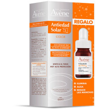 Avène Solaire Anti-Âge avec Couleur SPF50+ – Lot de 2 | Protection Solaire Haute Performance et Effet Sublimateur