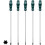 Extra Long Torx Screwdrivers Set, 5pcs 12in Magnetic Torx Screwdrivers Set, T15 - T30 (t15,t20,t25,t27,t30) Magnetic Torx Driver Star Screwdrivers Set 1