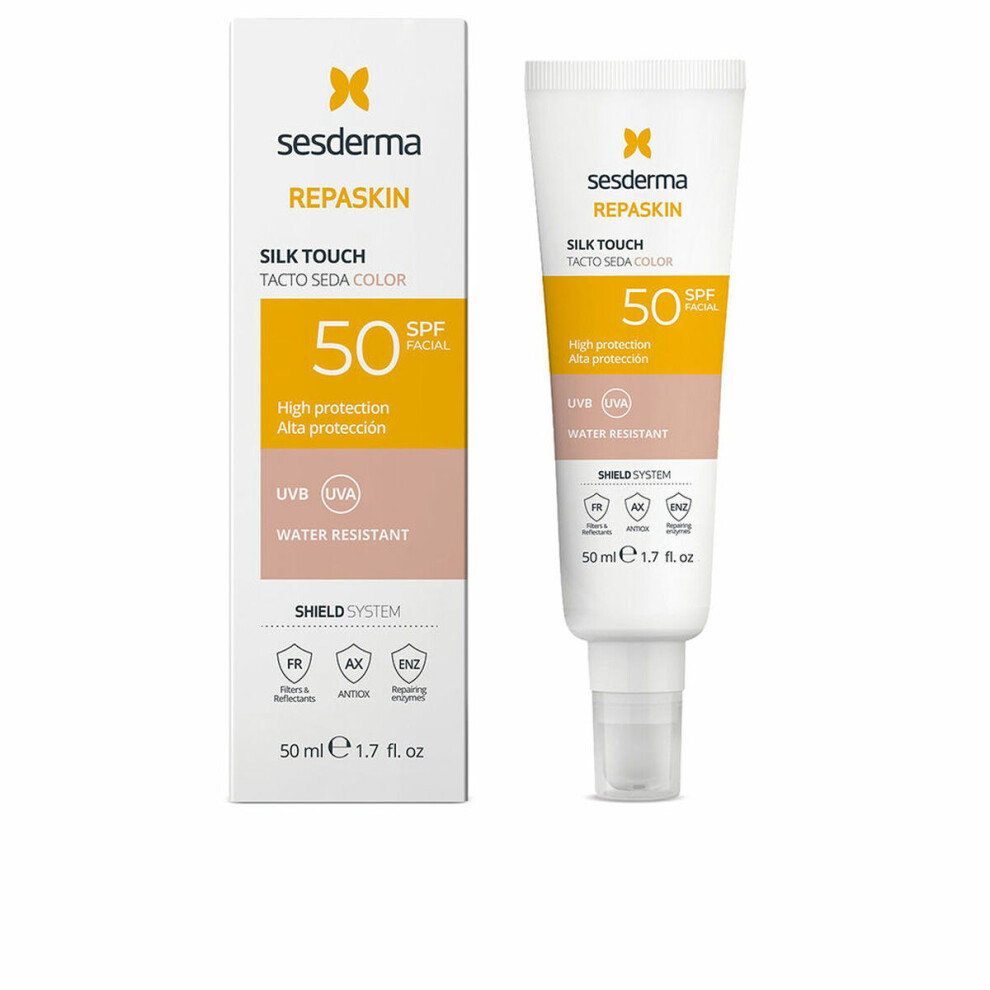 Sesderma Repaskin Silk Touch Colour Facial Sunscreen Spf 50 50Ml - Image 3