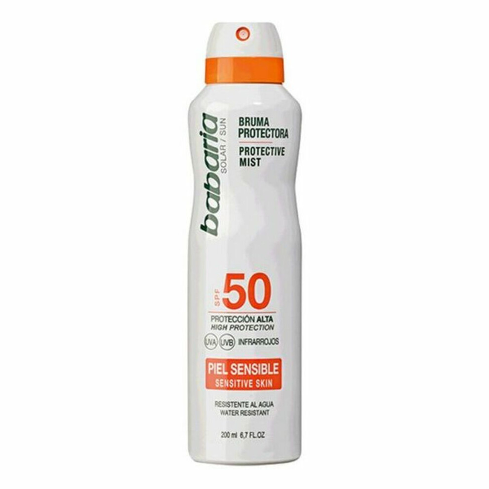 Babaria Sun Screen Spray Spf 50 (200 Ml) Sensitive Skin 50 (200 Ml)