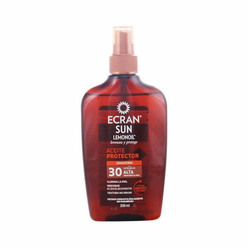 Ecran - Óleo ECRAN SUN LEMONOIL FPS30 200 ml - -