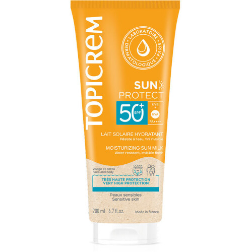 Topicrem Zonnebescherming Hydraterende Lichaamsmelk SPF50 200Ml
