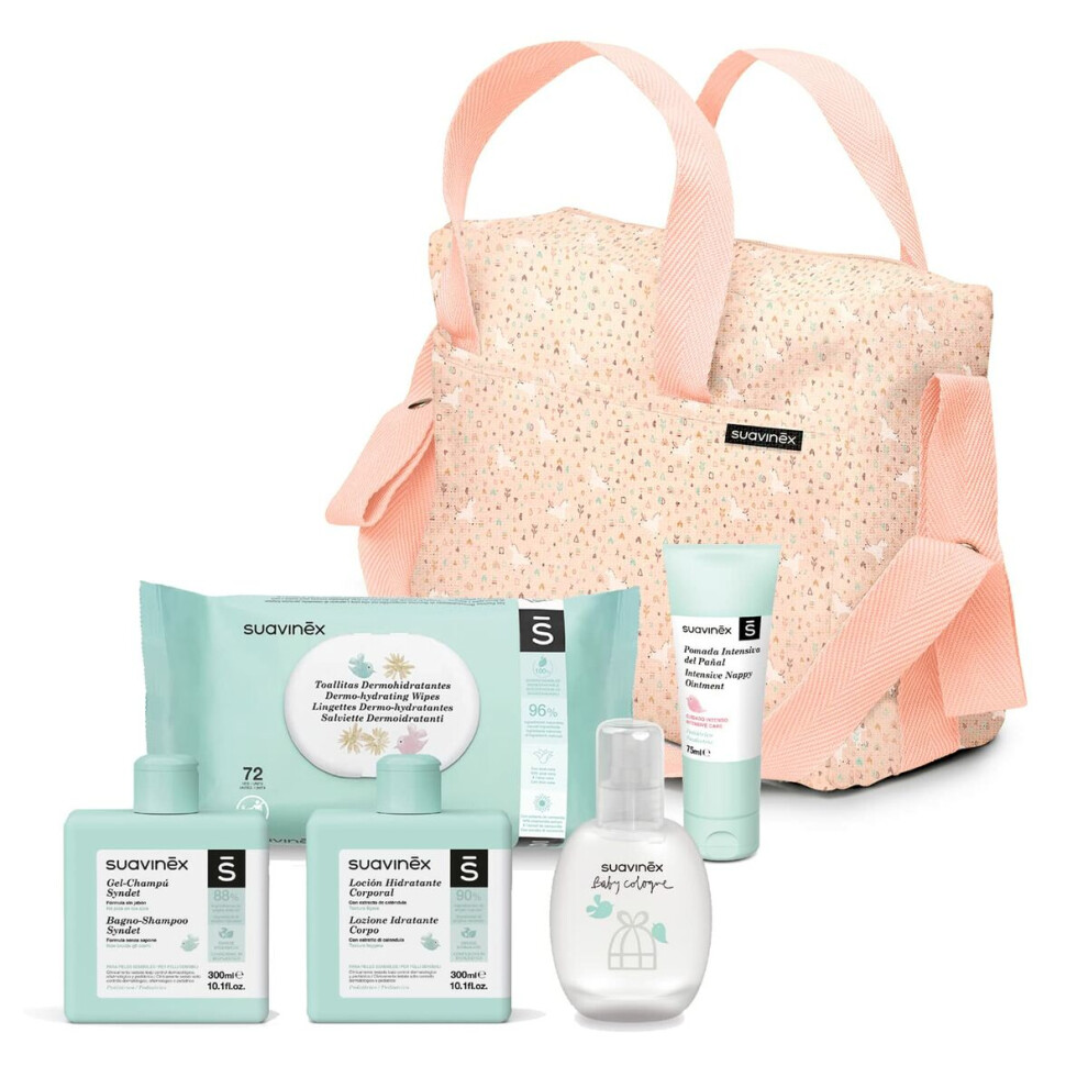 Suavinex Coral Gift Set For Babies Bag (6 Pieces)
