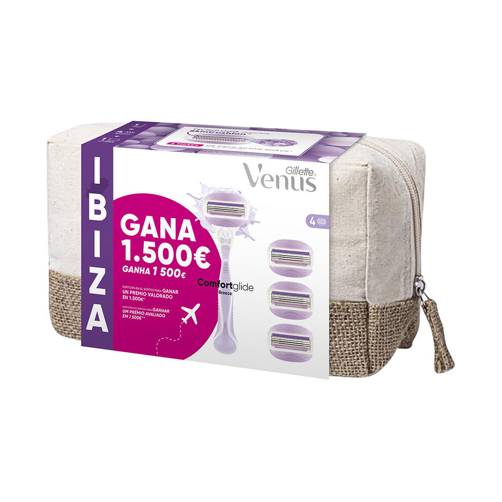 Gillette Venus Breeze Neceser Ibiza machine + 4 refills