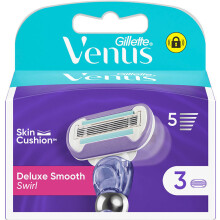 GILLETTE VENUS SWIRL ACCESSOIRES SCHOONMAKER BLISTER 3CT 1CT DRAAIKOP VROUW
