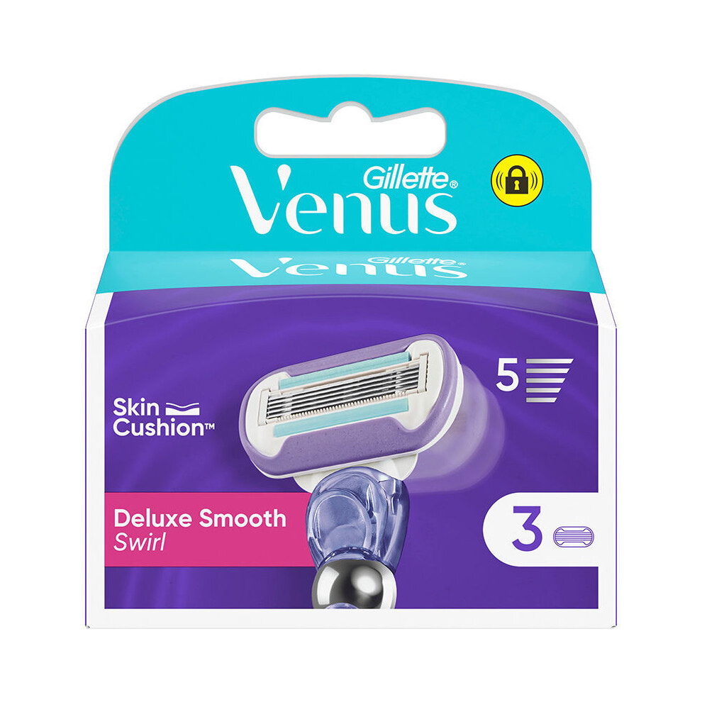 Gillette Venus Swirl Smooth Charger 3 Refills