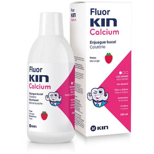 (500 ml) FLUORKIN CALCIUM enjuague bucal