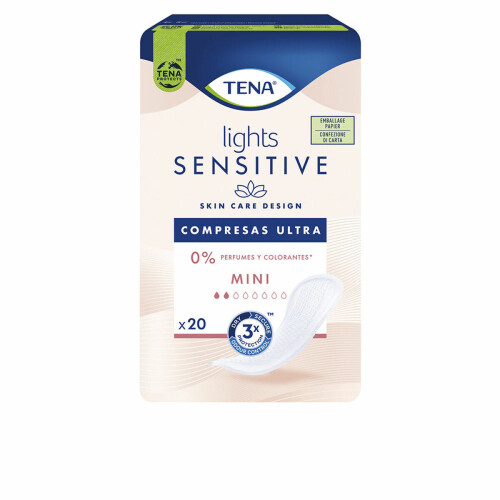 Tena Normal Sanitary Pads Tena Lights Sensitive Mini 20 Units