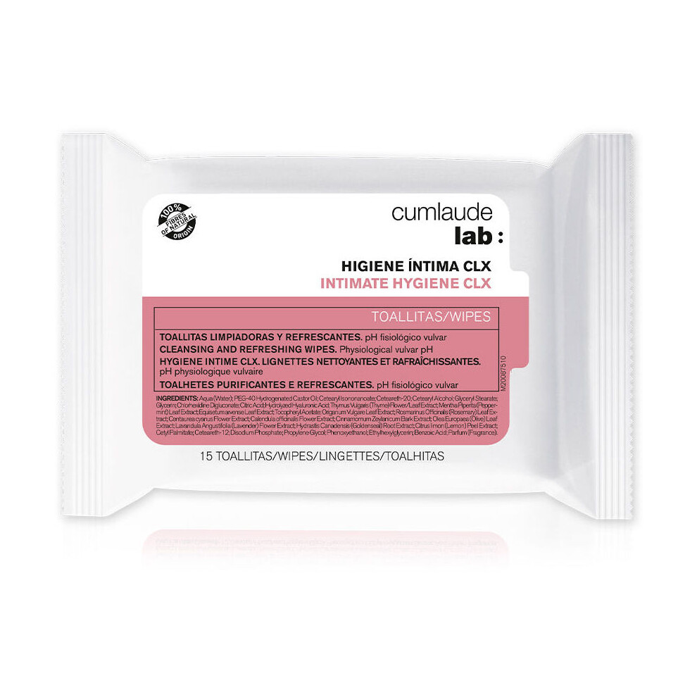 Cumlaude Lab Clx Intimate Hygiene Wipes 15 U
