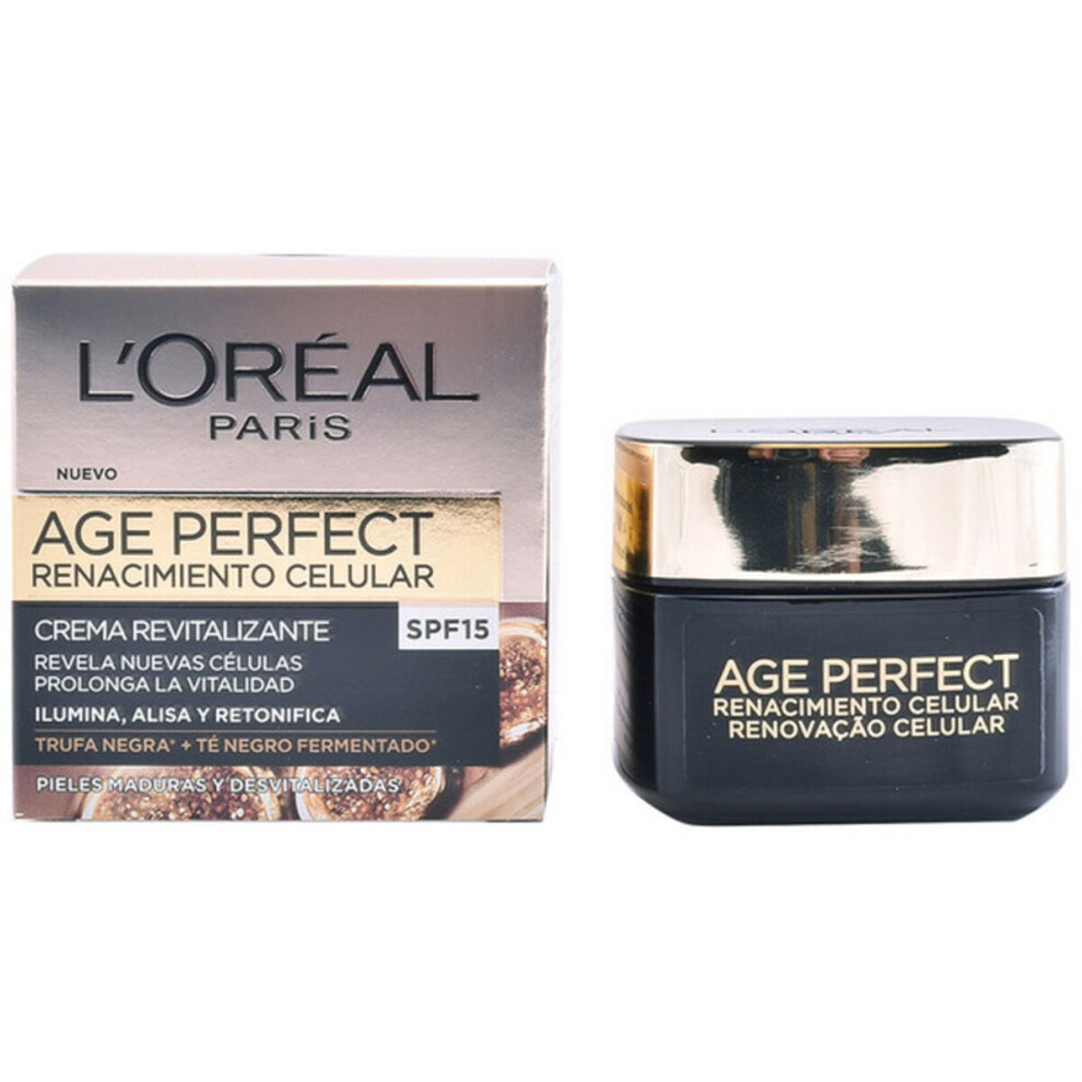 New L’oréal Paris Nourishing Day L'oreal Make Up Age Perfect Spf 15 (50 Ml) (50 Ml) Cream
