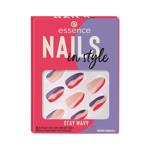 NAILS IN STYLE uñas artificiales stay wavy