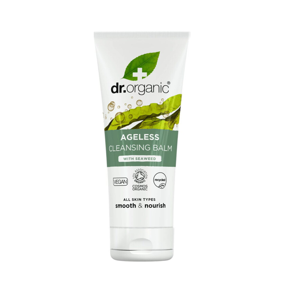 Dr Organic Ageless Cleansing Balm with Organic Seaweed, Moisturising, Fine Lines, Wrinkles, Natural, Vegan, Cruelty-Free, Paraben & SLS-Free, Recycled&Recyclable, Certified Organic, 100ml - Image 3