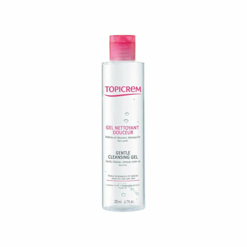 Gel Detergente Dolciore - Topicrem - 200ml - Ipoallergenico - Pelli secche - Idratante