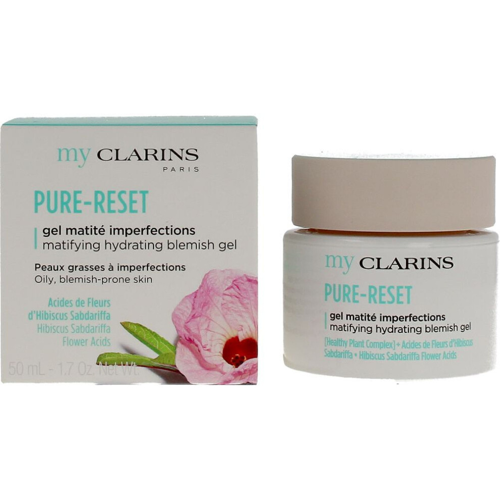 Clarins Pure-Reset Mattifying Gel For Imperfections My 50 Ml