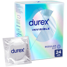 Préservatifs INVISIBLES extra sensibles 24 unités