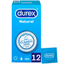 DUREX NATURAL PLUS 12 UNIDADES