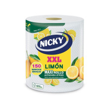 Rouleau de cuisine parfumé maxi CITRON XXL 150 u