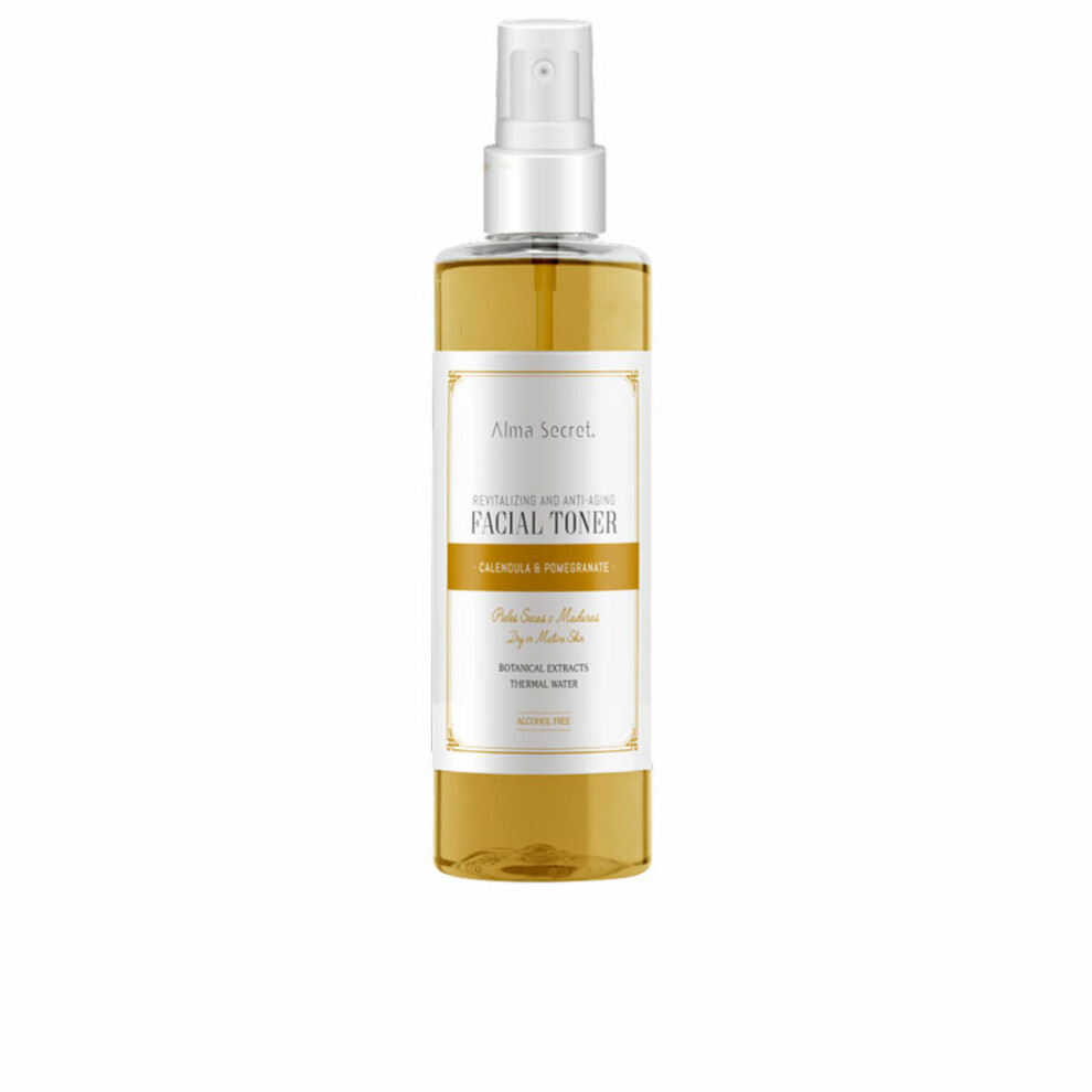 Alma Secret Anti-Ageing Facial Toner Pomegranate Marigold Revitalising 200 Ml