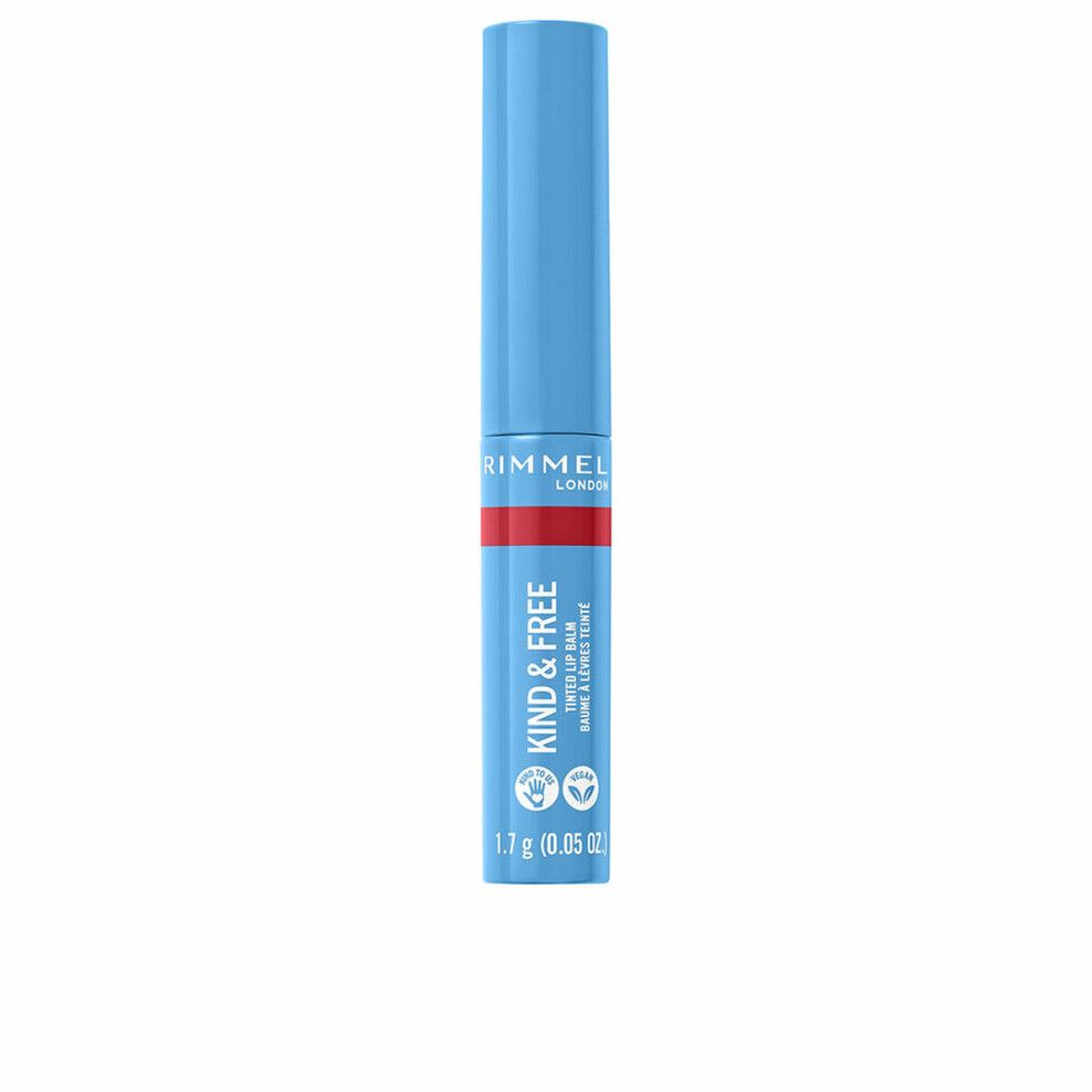 Rimmel Coloured Lip Balm London Kind & Free N? 005-Turbo Red (1,7 G)