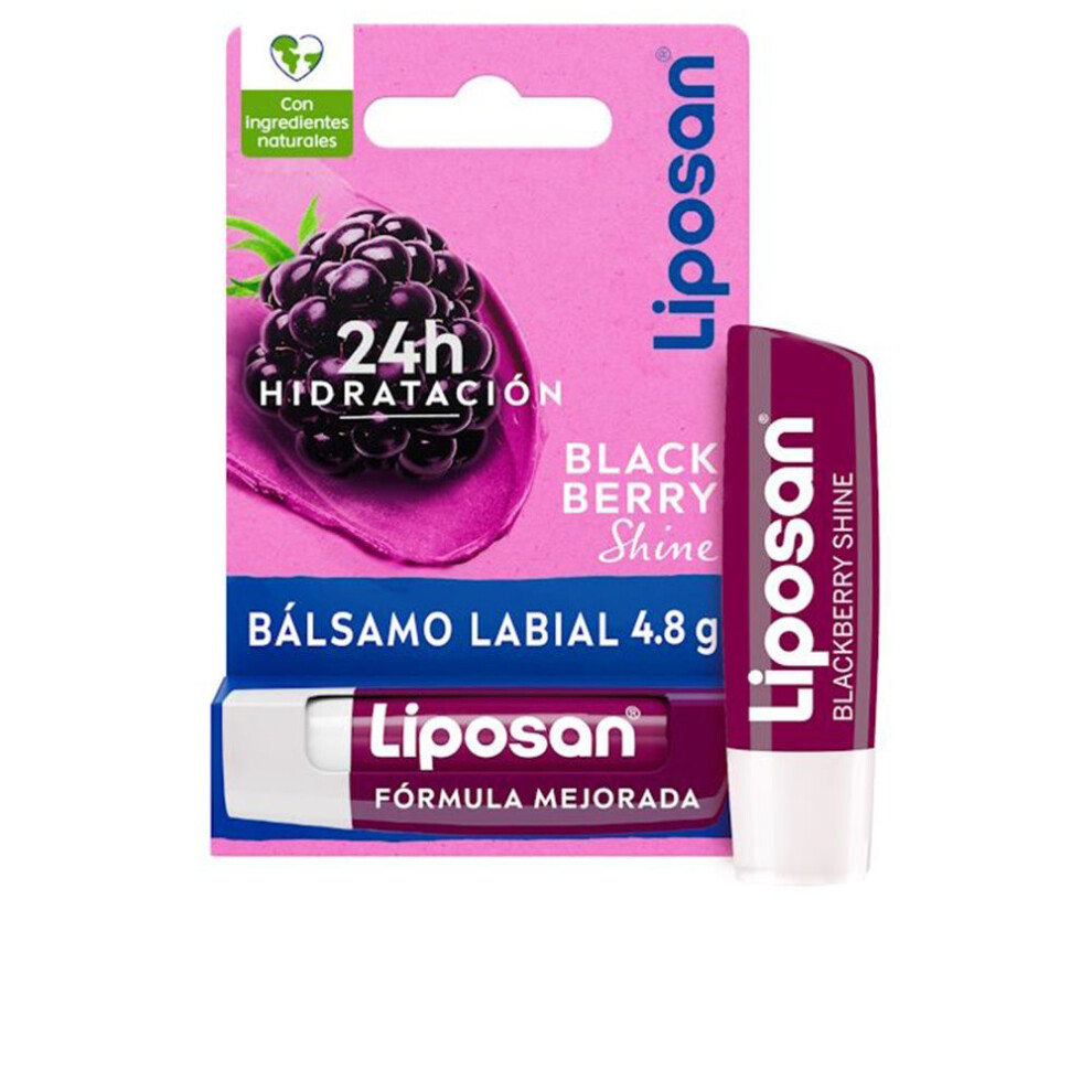 Liposan Blackberry Shine Lip Balm 4.8 Gr