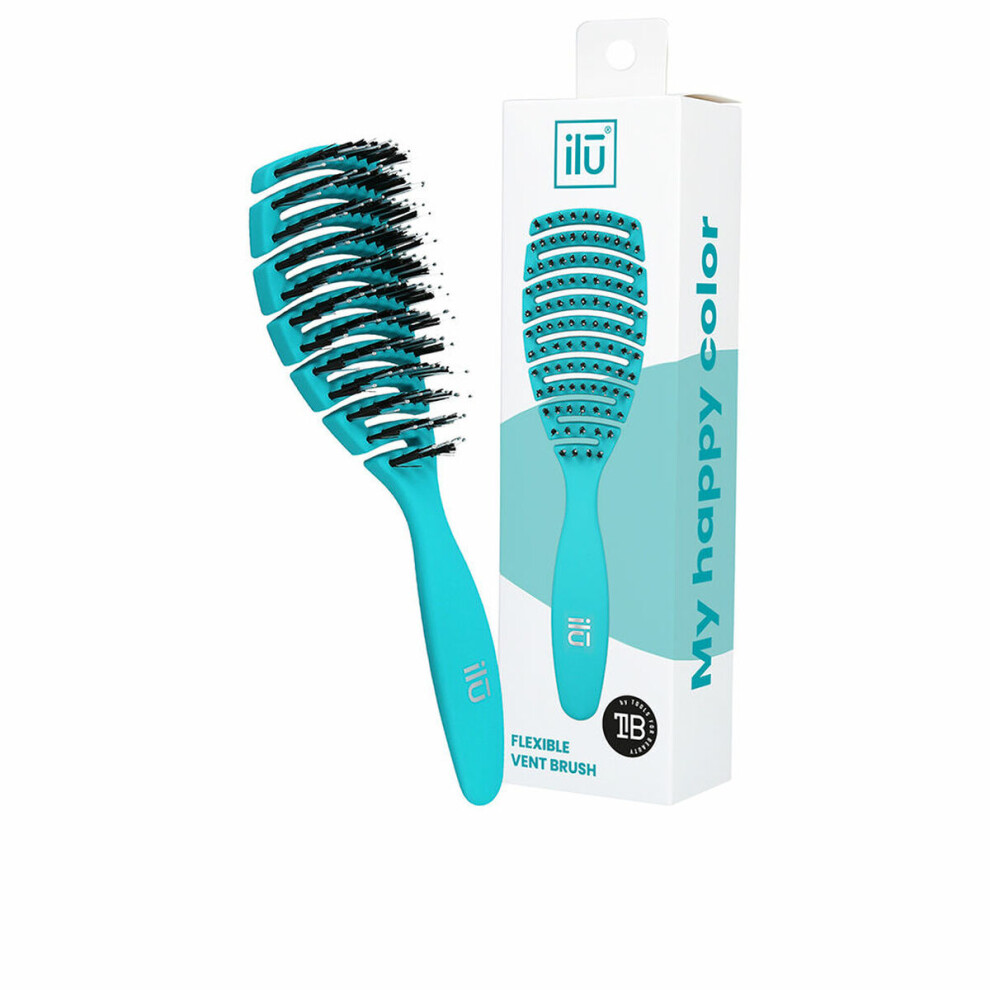 Il? Blue Detangling Hairbrush Flexible Vent (1 Unit)