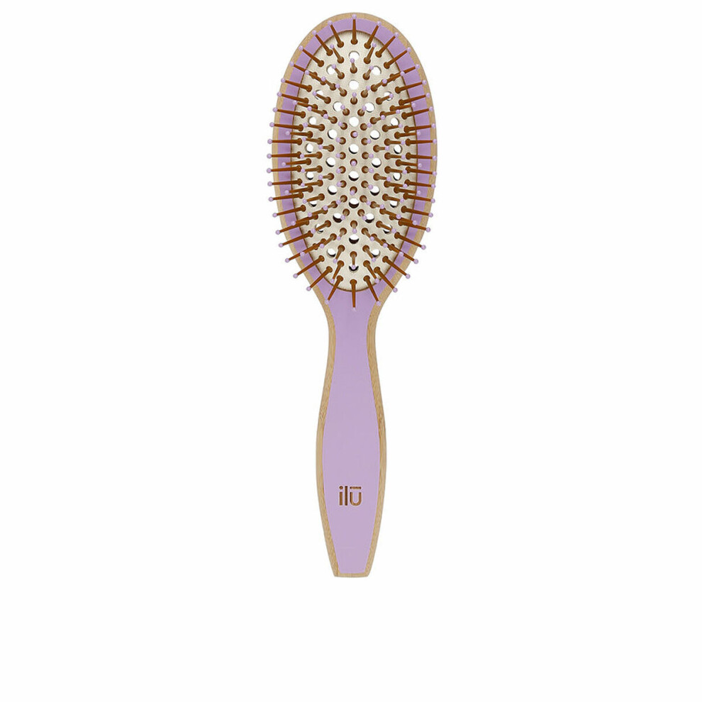 Il? Purple Detangling Hairbrush Bamboom Oval