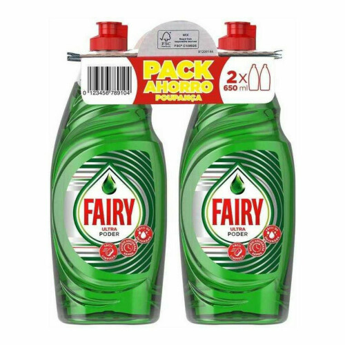 Fairy Fairy Ultra Powder 2X650ml