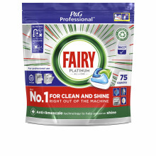 Fairy Professional Platinum Dishwasher Tablets Regular 75 capsules (Case of 3)