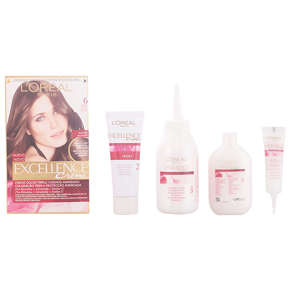 New L’oréal Paris Permanent Dye Excellence L'oreal Make Up Blonde Nº 6 Dark S4603957