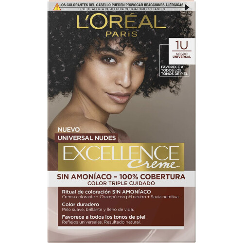 L’Oréal Paris Teinture EXCELLENCE NUDES #1-nero 5 u 1