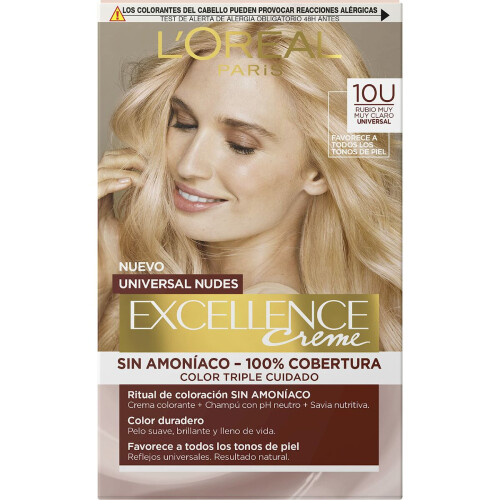 L’Oréal Paris Väri EXCELLENCE NUDES #10u-vaalein 5 u 1